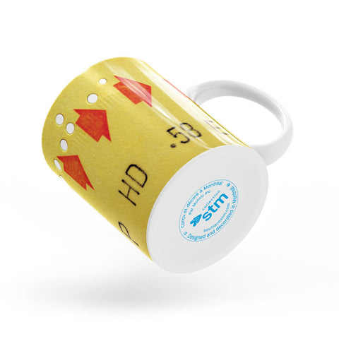 TASSE - BILLET DE CORRESPONDANCE JAUNE