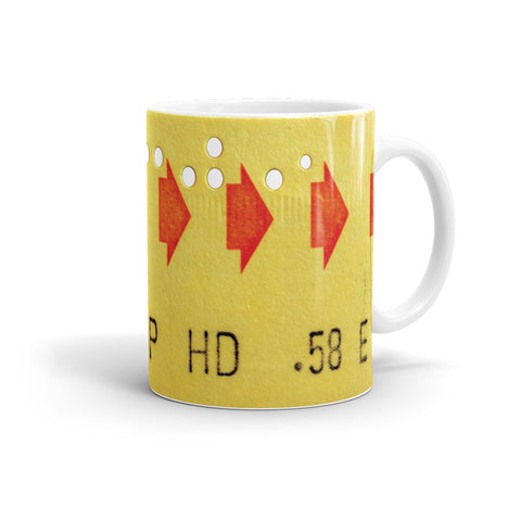 TASSE - BILLET DE CORRESPONDANCE JAUNE