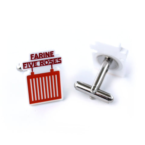 CUFFLINKS - IMAGERIE FIVE ROSES